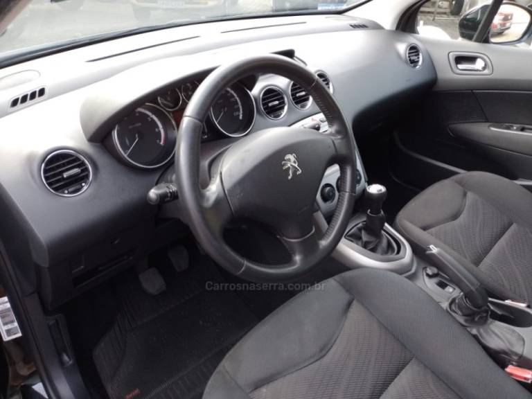 PEUGEOT - 308 - 2013/2014 - Preta - R$ 44.900,00